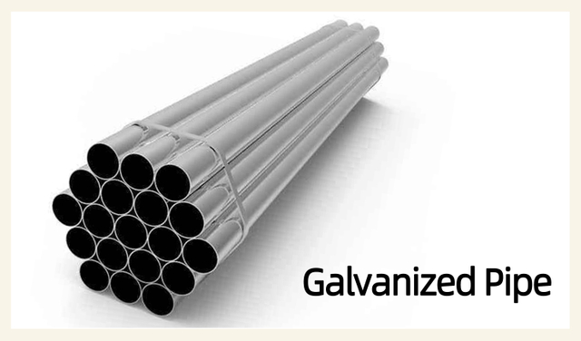 Tubo de acero galvanizado DX53D sumergido en caliente de primera calidad